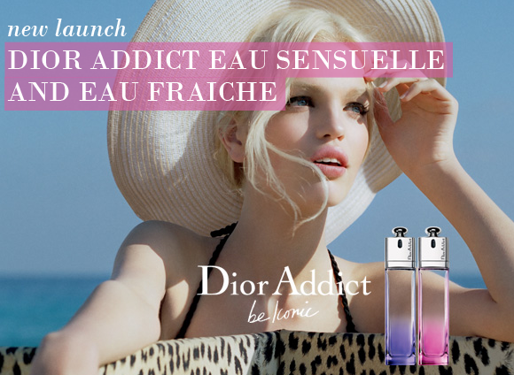 Dior Addict Eau Sensuelle and Dior Addict Eau Fraiche - Escentual's Blog