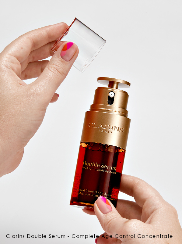 Clarins Double Serum Review: Clarins Double Serum - Complete Age Control Concentrate
