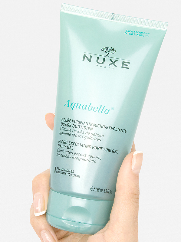 Acne Tips from Skincare Experts: Use Nuxe Aquabella Micro-Exfoliating Purifying Gel