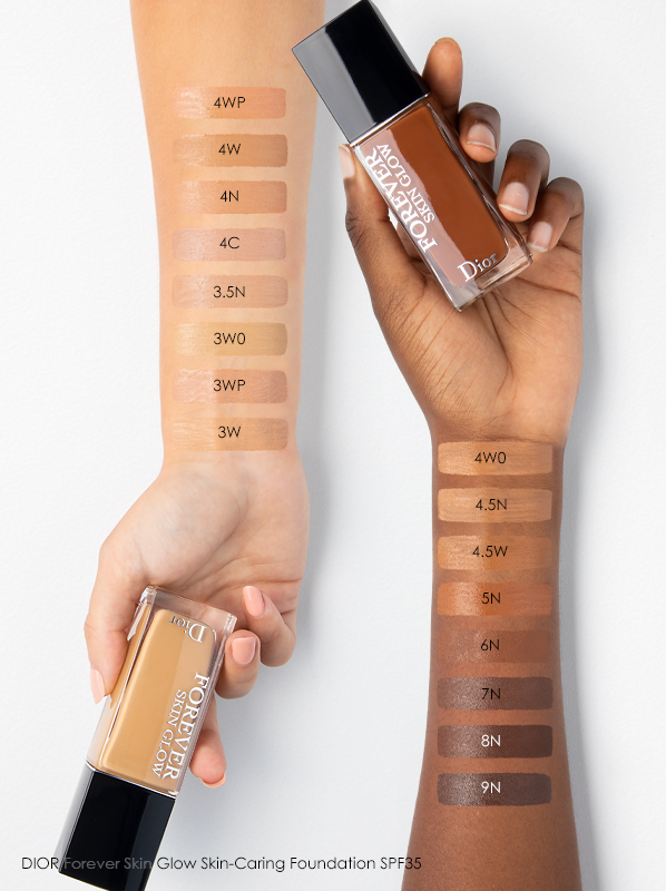 diorskin forever foundation swatches