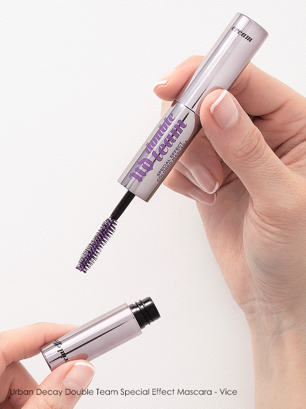 Image of purple mascara: Urban Decay Double Team Special Effect Coloured Mascara Vice 