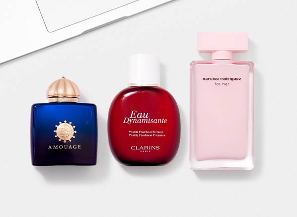 Best Chypre Perfumes: Amouage Interlude Woman, Clarins Eau Dynamisante, Narciso Rodriguez For Her Eau de Parfum