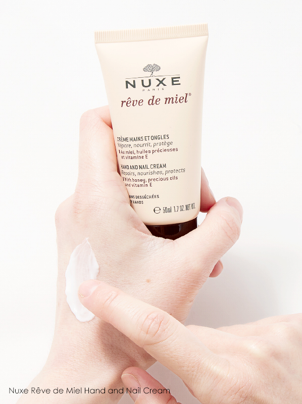 best hand cream fro dry hands: Nuxe Reve de Miel Hand and Nail Cream
