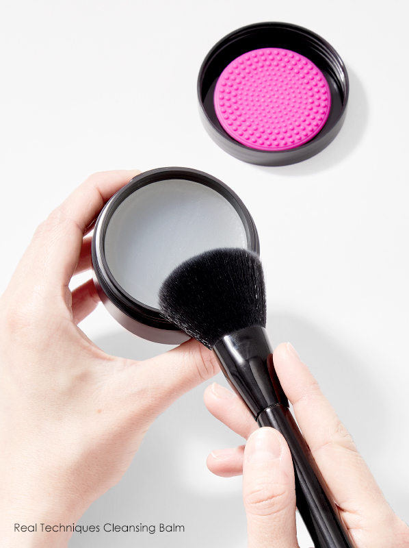 Hand image of Real Techniques Brush Cleansing Balm
