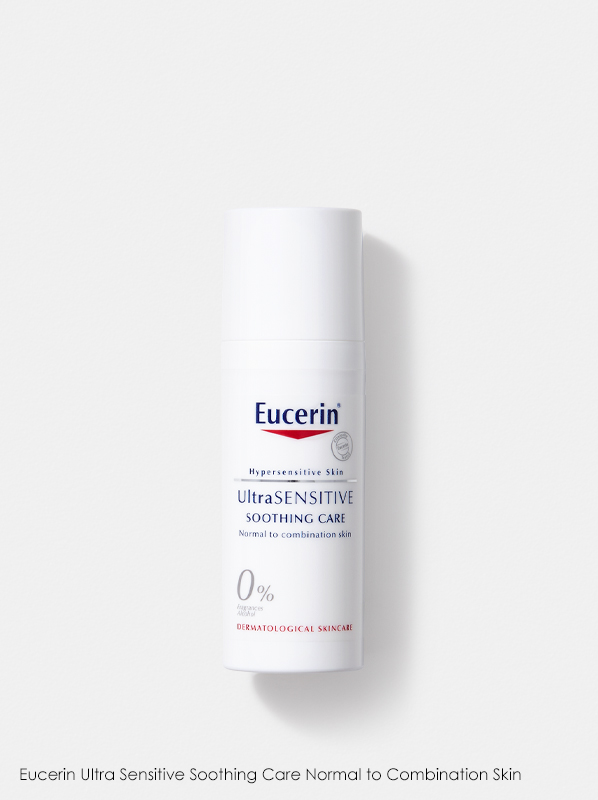 Image of Eucerin Ultra Sensitive Soothing Care Normal to Combination Skin