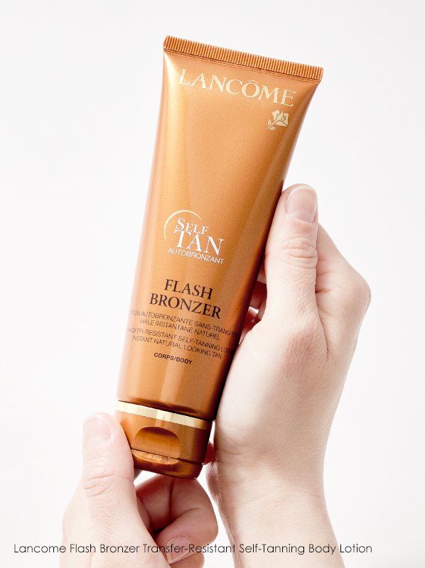 Hand image of Lancome Flash Bronzer Transfer-Resistant Self-Tanning Body Lotion