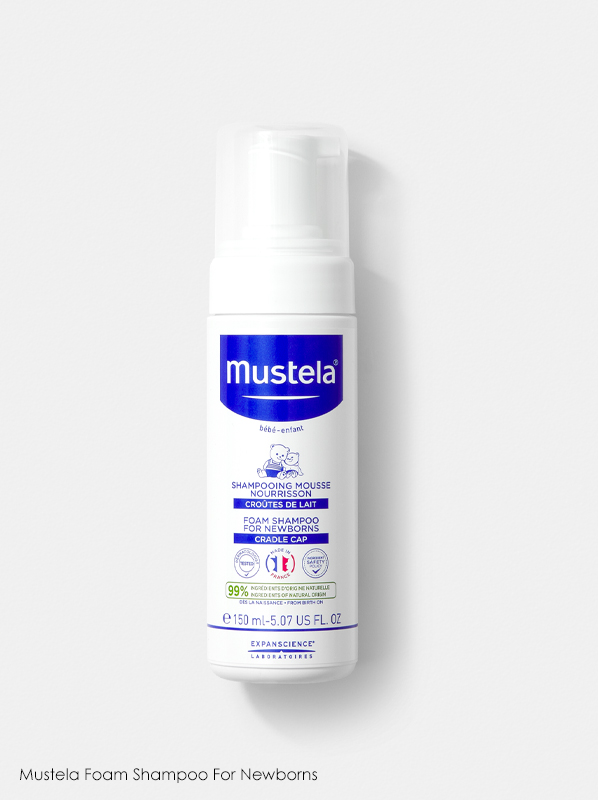 Mustela Skincare: Mustela Foam Shampoo for Newborns
