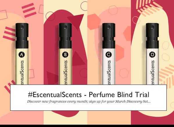 Escentual Perfume Blind Trial - March Discovery Set