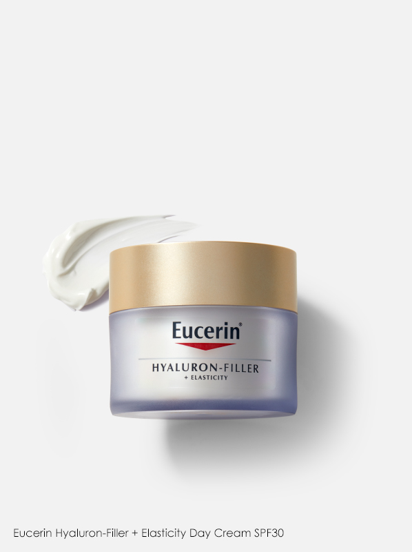 Skin Ageing: Eucerin Elasticity Hyaluron Filler + Elasticity Day Cream SPF50