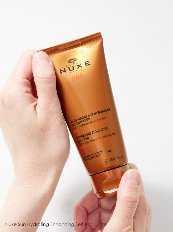 Hand image of Nuxe Sun Hydrating Enhancing Self Tan