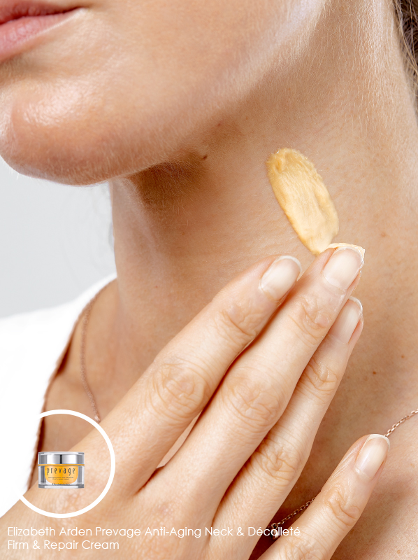best neck cream for all budgets: Elizabeth Arden Prevage Anti-Aging Neck & Décolleté Firm & Repair Cream 