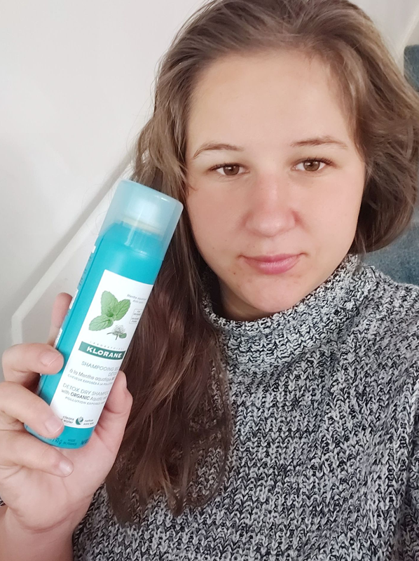 escentual september beauty favourites: Klorane Aquatic Mint Detox Dry Shampoo 