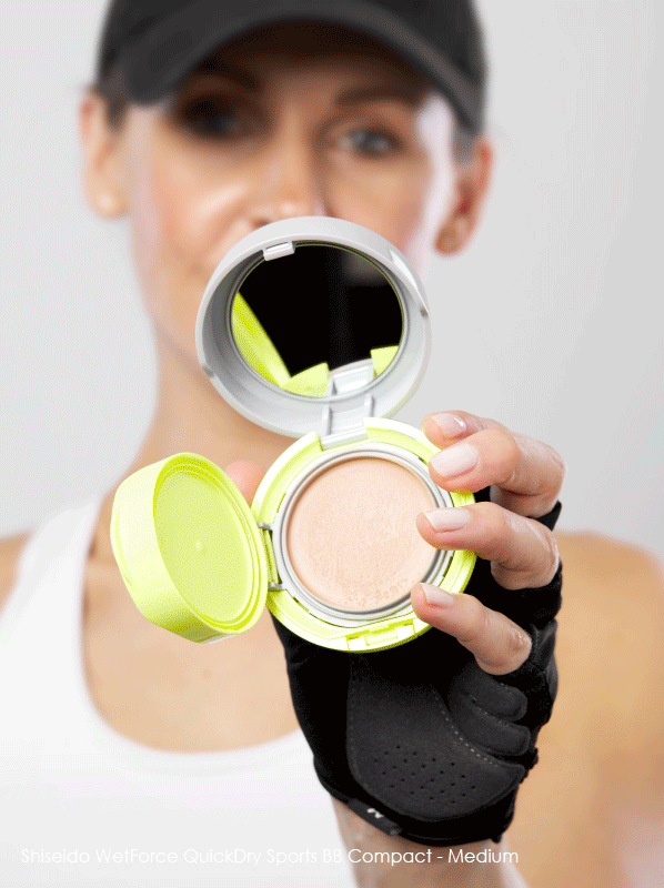 Gym Makeup for Those Who Can’t Go Bare-faced: Shiseido WetForce QuickDry Sports BB Compact - Medium