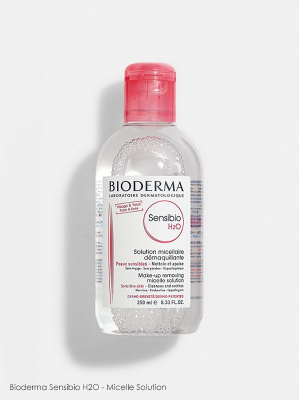 micellar water: bioderma h20