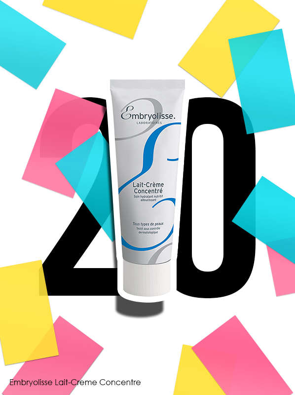 Embryolisse Lait-Creme Concentre for Escentual 20th birthday bestsellers