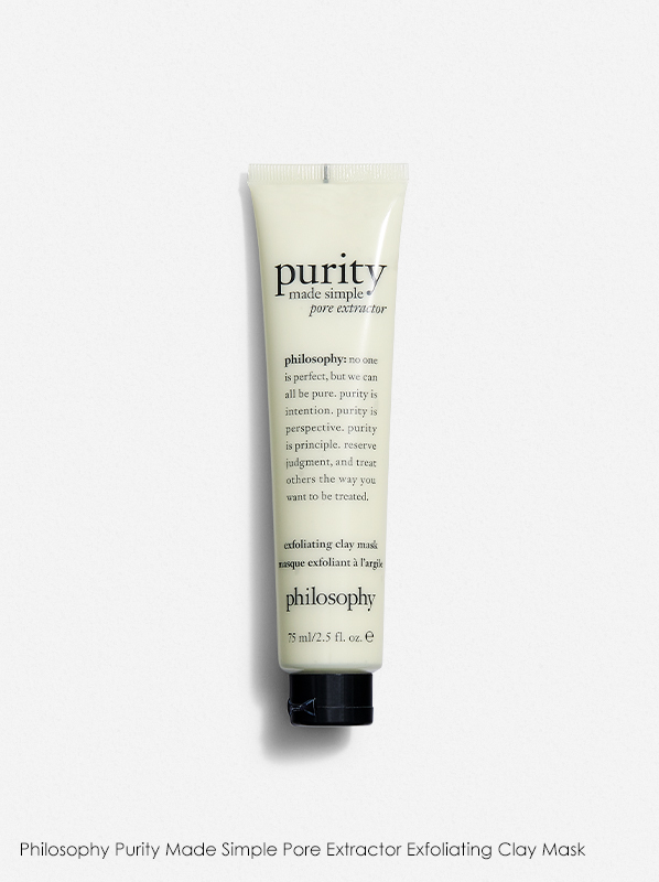 Philosophy products in a gift guide: Philosophy Purity Made Simple Pore Extractor Exfoliating Clay Mask