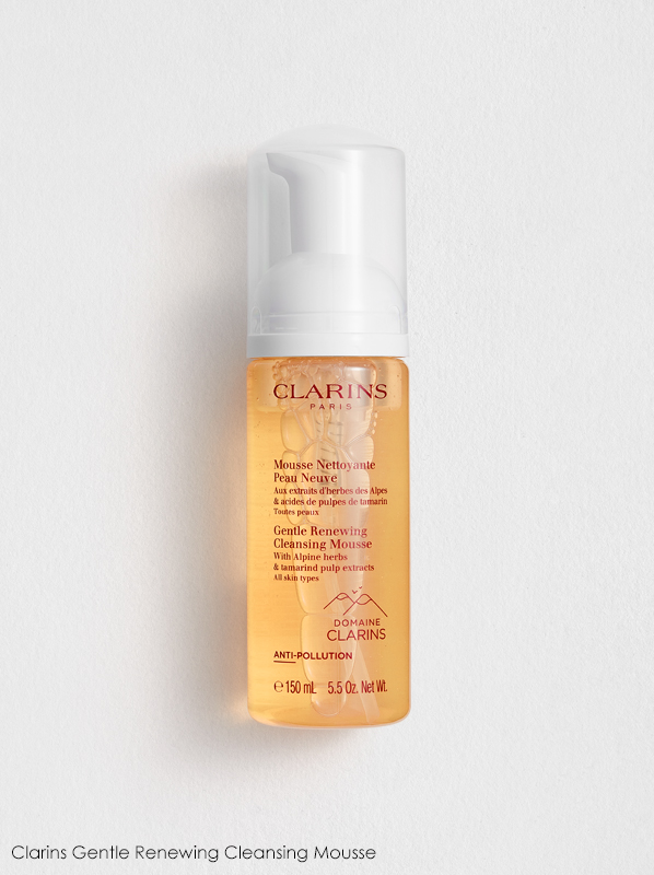 Clarins New Cleansers and Toners Review: Clarins Gentle Renewing Cleansing Mousse 