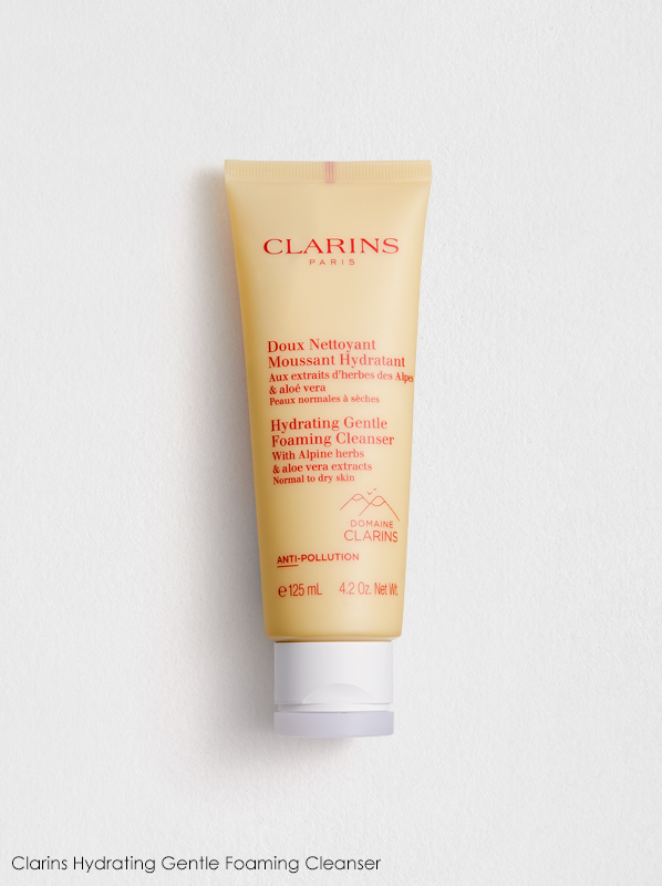 Clarins New Cleansers and Toners Review: Clarins Hydrating Gentle Foaming Cleanser