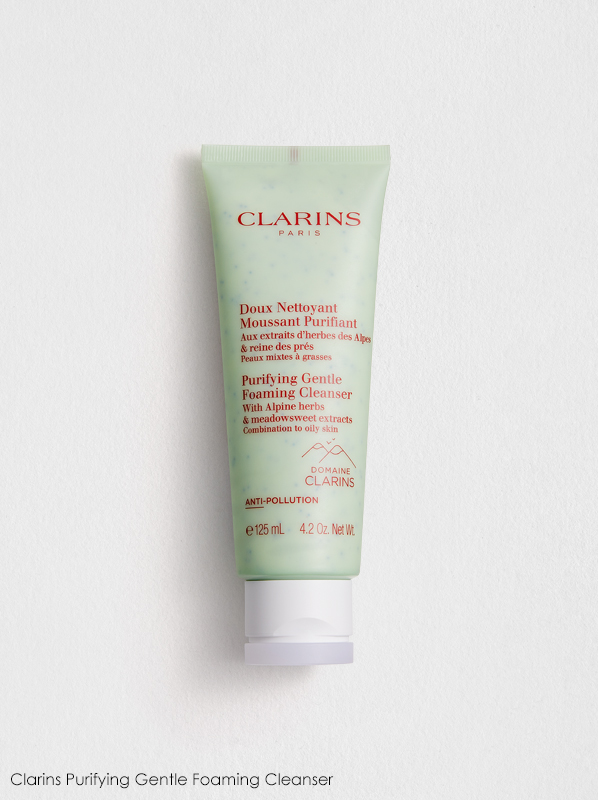 Clarins New Cleansers and Toners Review: Clarins Purifying Gentle Foaming Cleanser 