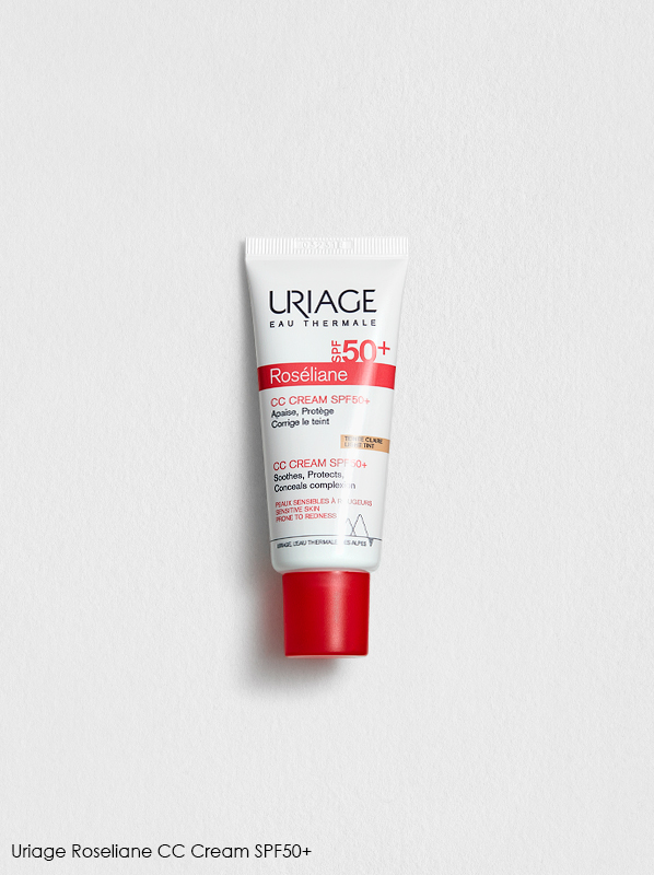 How To Treat Stressed Skin: Uriage Roseliane CC Cream SPF50+