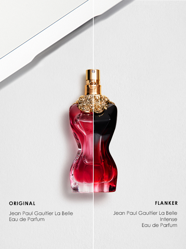 Original vs Flanker Fragrances; Jean Paul Gaultier La Belle Eau de Parfum and La Belle Eau de Parfum Intense