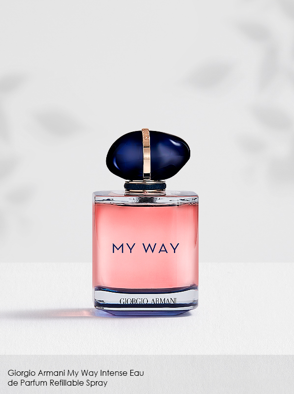 Best Autumn Perfumes: Giorgio Armani My Way Intense Eau de Parfum Refillable Spray