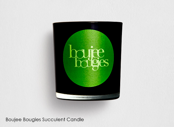 boujee bougies candle review of succulent