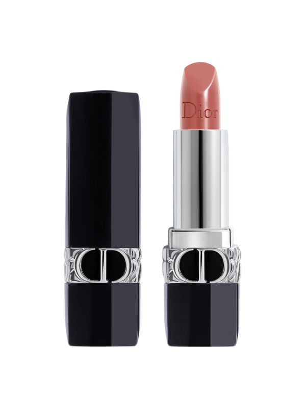 New beauty launch DIOR Rouge Dior Coloured Lip Balm 100 - Nude Look - Satin