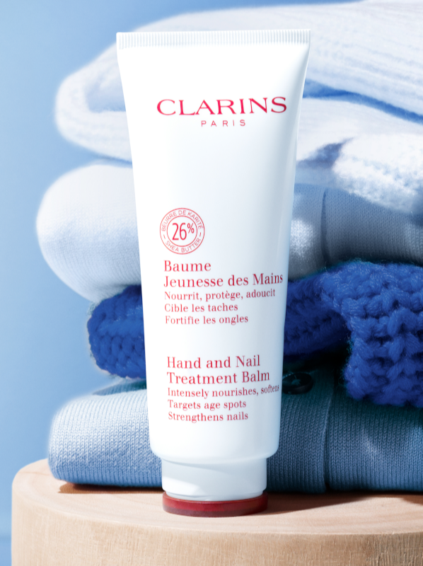 New beauty release Clarins Hand and Nail Treatment Balm 