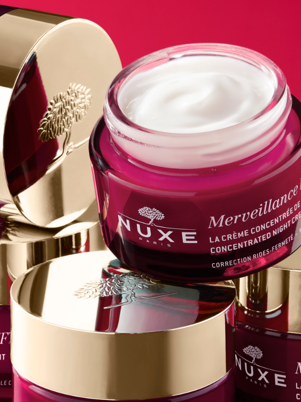New beauty release Nuxe Merveillance LIFT Concentrated Night Cream 
