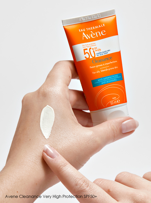 Which sunscreen should I be using: Avene Cleanance Very High Protection SPF50+
