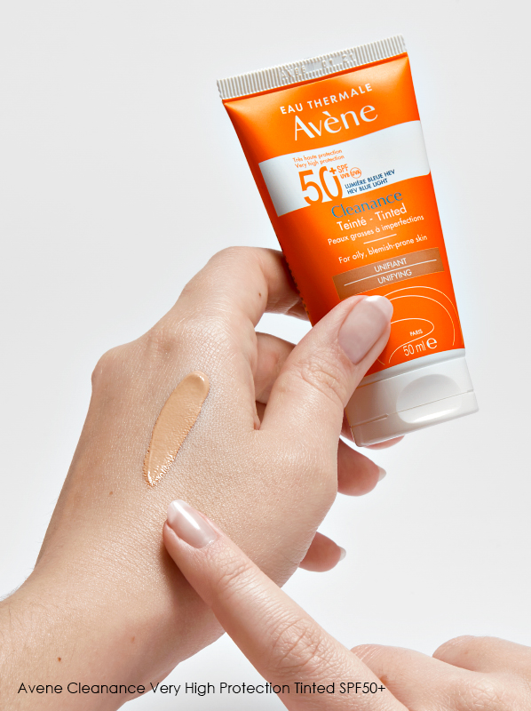 Which Avene SPF should I be using: Avene Cleanance Very High Protection Tinted SPF50+