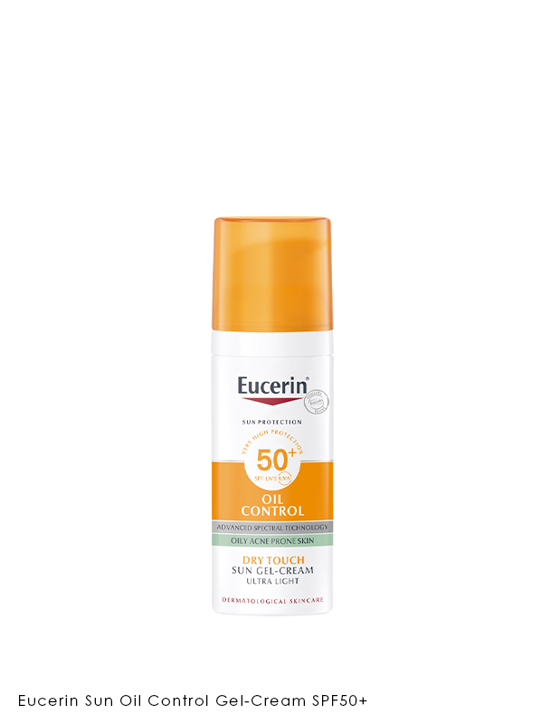 SKINFLUENCER’S FRENCH PHARMACY SKINCARE FAVOURITES - Eucerin Sun Oil Control Gel-Cream SPF50+