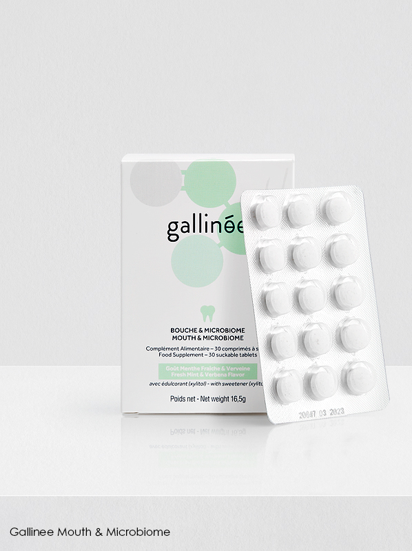 Gallinee Mouth & Microbiome probiotic mouthwash for oral microbiome care 