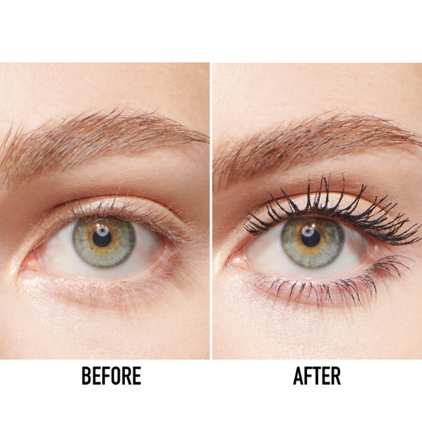 DIOR Diorshow Mascara Before and after