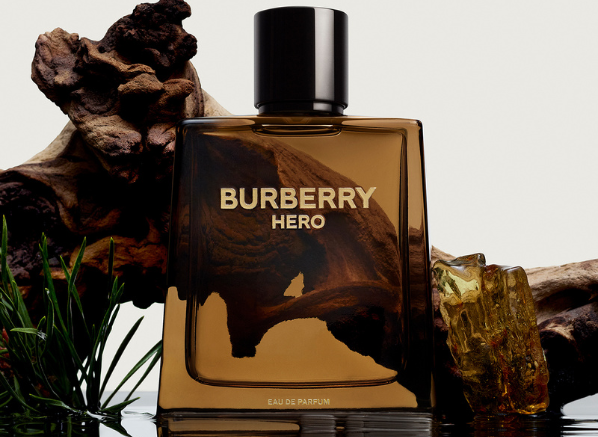 Burberry Hero eau de perfume with cedarwood note