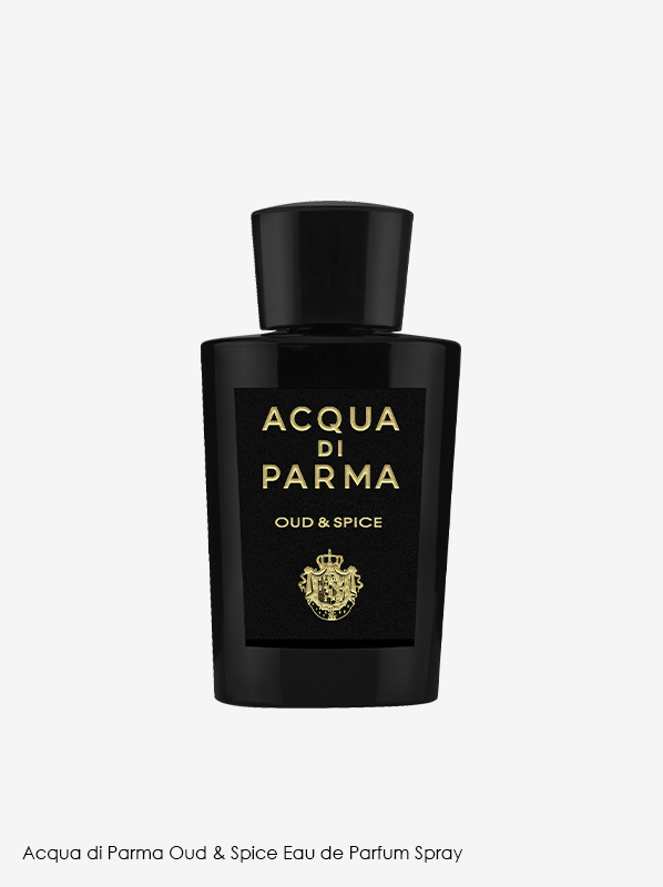 Escentual Scents oud fragrance reveal: Acqua di Parma Oud & Spice Eau de Parfum