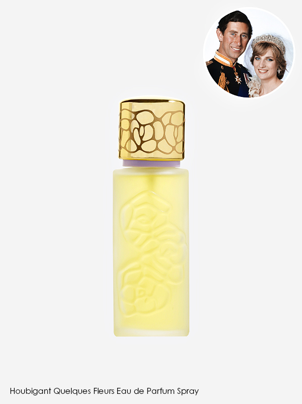 What fragrance did Princess Diana wear: Houbigant Quelques Fleurs Eau de Parfum