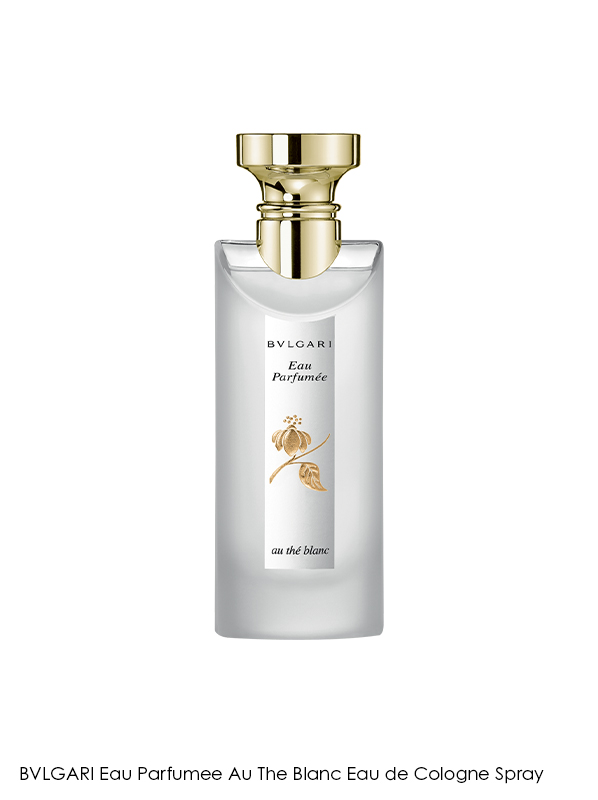 Escentual scents perfume blind trail musk fragrances: BVLGARI Eau Parfumee Au The Blanc Eau de Cologne