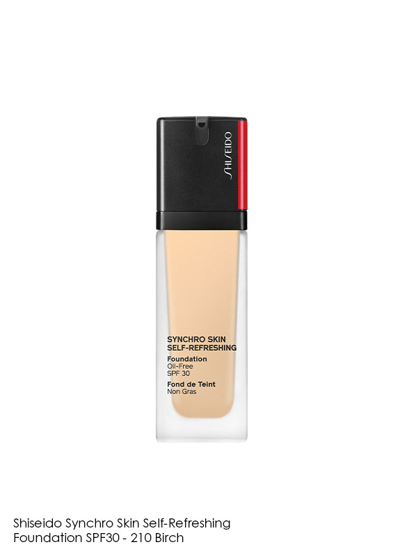 Best Shiseido Foundation: Shiseido Synchro Skin Self-Refreshing Foundation SPF30