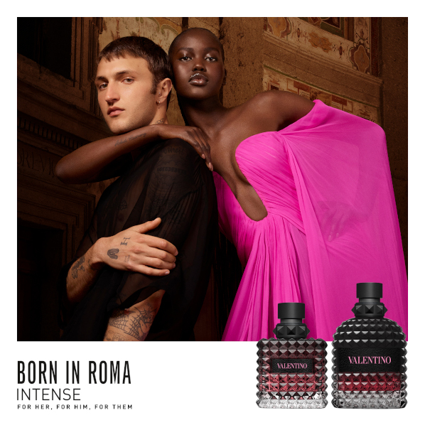Campaign Shot of Models for Valentino Borin In Roma Intense