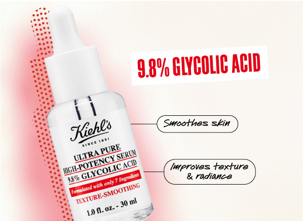 Kiehl's Ultra Pure High Potency Serum 9.8% Glycolic Acid