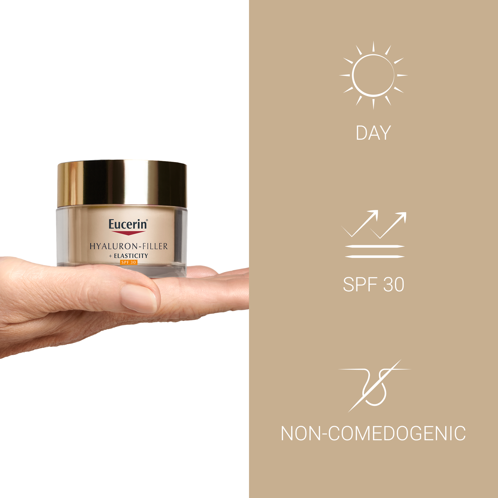 Additional image for Eucerin Hyaluron + Elasticity Day Cream SPF30 for review