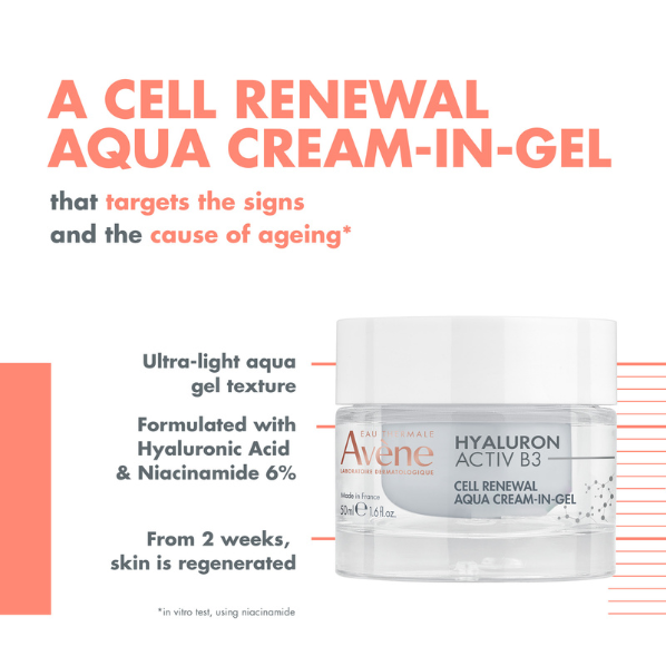 Avene Hyaluron Activ B3 Cell Renewal Aqua Cream-in-Gel Review