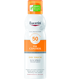  Eucerin Body Oil Control Dry Touch Sun Spray Transparent SPF50 200ml