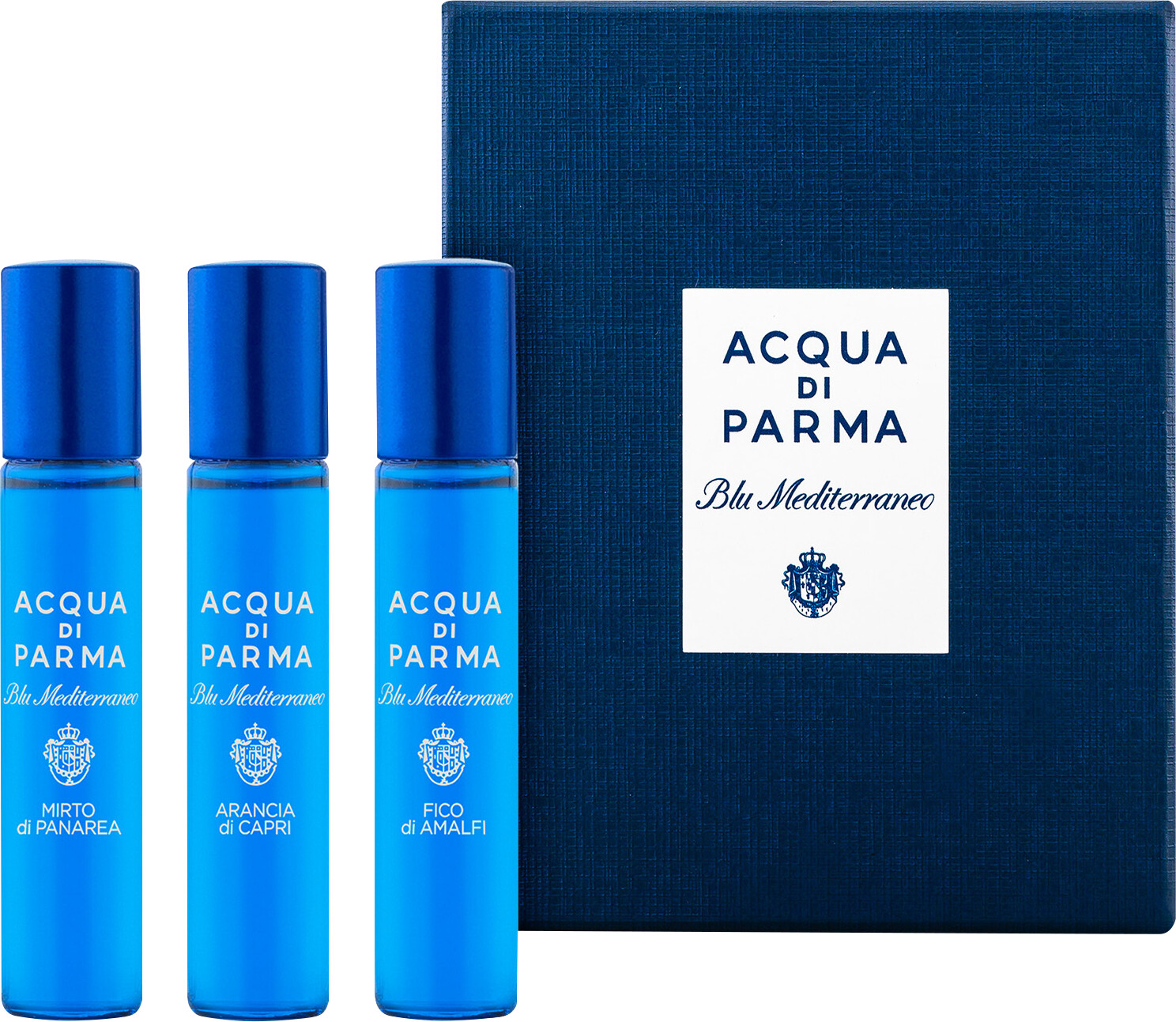 Acqua di Parma Blu Mediterraneo Eau de Toilette Spray 3 x 12ml Gift Set