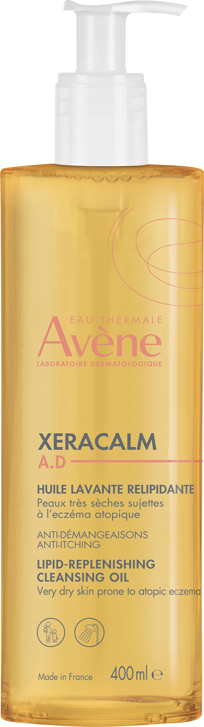 Avene XeraCalm A.D. Lipid - Replenishing Cleansing Oil 400ml