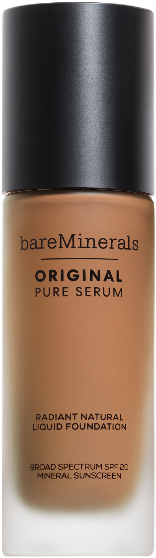 bareMinerals Original Pure Serum Radiant Natural Liquid Foundation SPF20 30ml 4.5 - Medium Deep Neut