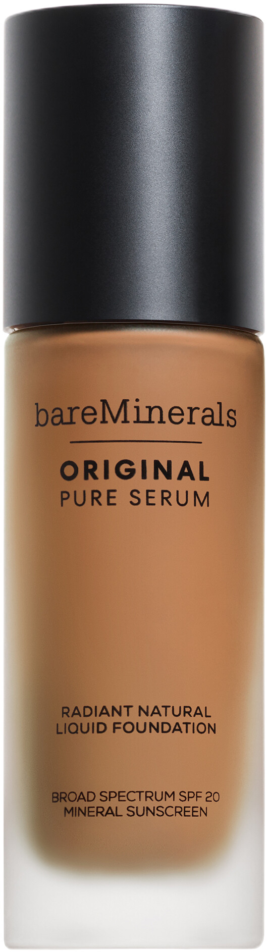 bareMinerals Original Pure Serum Radiant Natural Liquid Foundation SPF20 30ml 4.5 - Medium Deep Warm