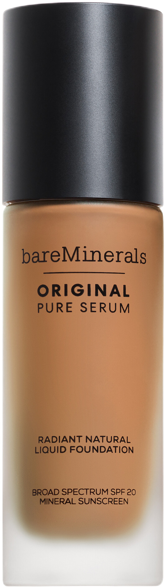 bareMinerals Original Pure Serum Radiant Natural Liquid Foundation SPF20 30ml 4 - Medium Deep Warm